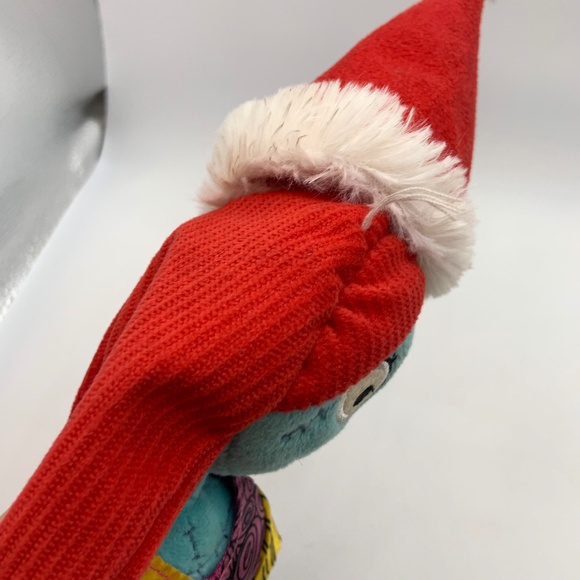 Disney Tim Burton's Nightmare Before Christmas Santa Hat Sally 14" Plush - Picture 7 of 16